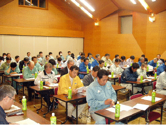 協力会社社員に対する講習会